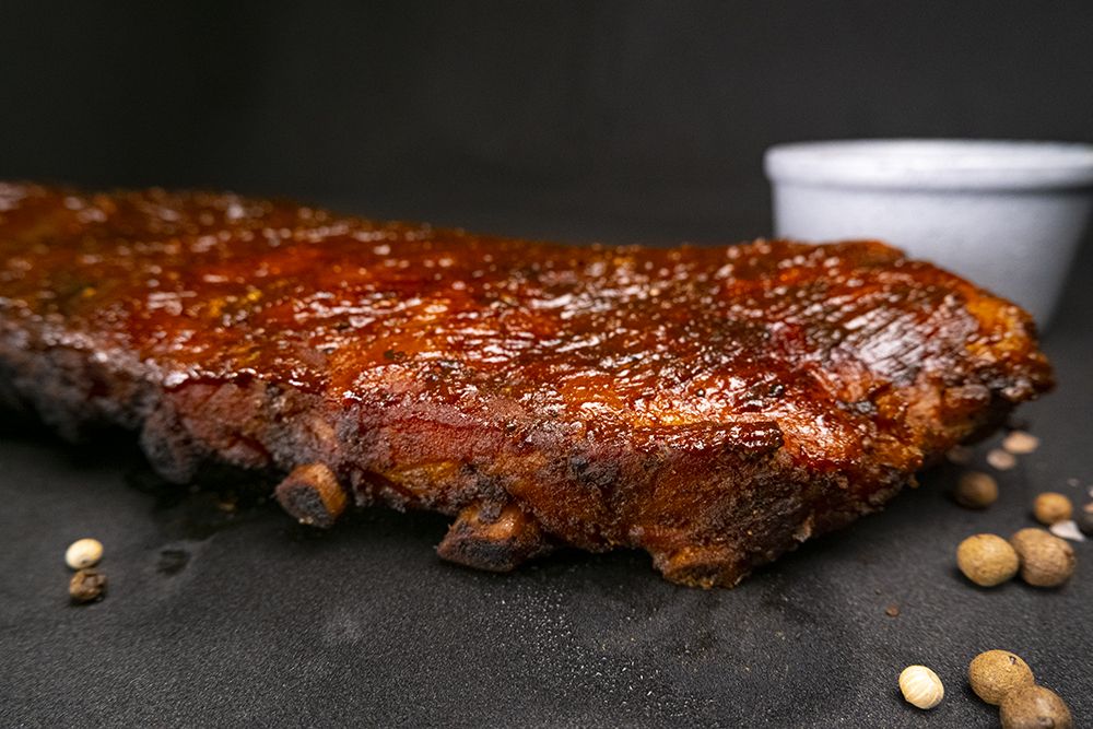 Costillas BBQ ahumadas